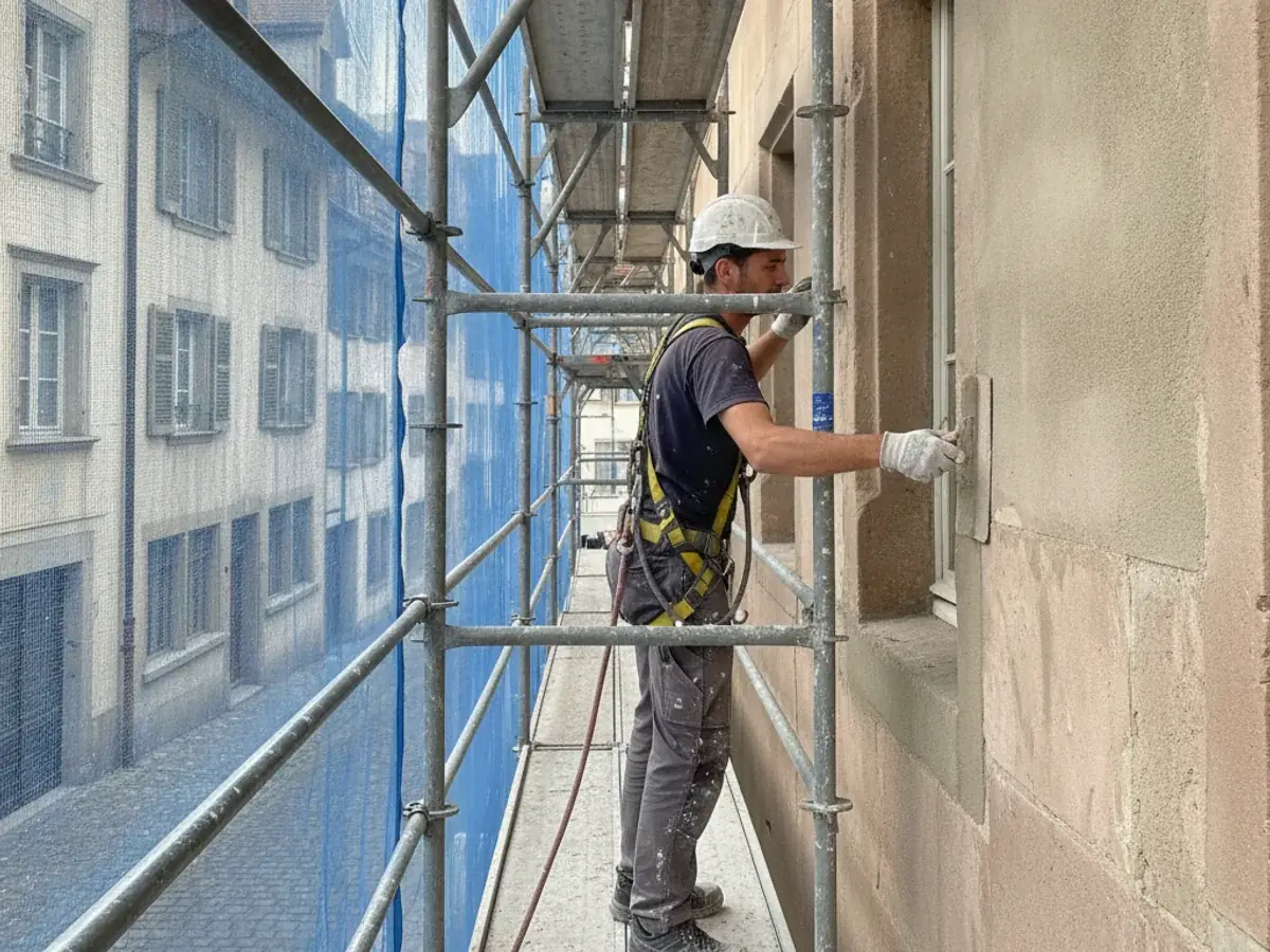 Rénovation Façade & Crépi — Fribourg